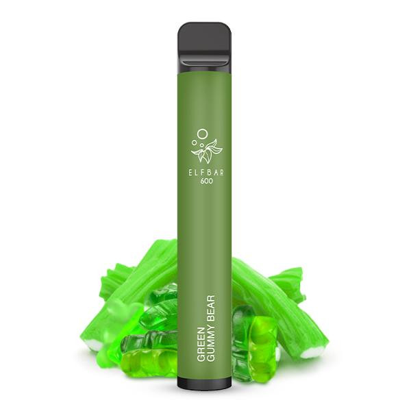 ElfBar 600 Green Gummy Bear Einweg E-Zigarette