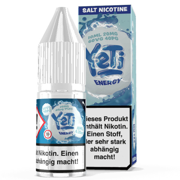 Yeti Nikotinsalz Energy Liquid
