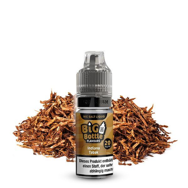 Indiana Tabak Nikotinsalz Liquid - Big Bottle