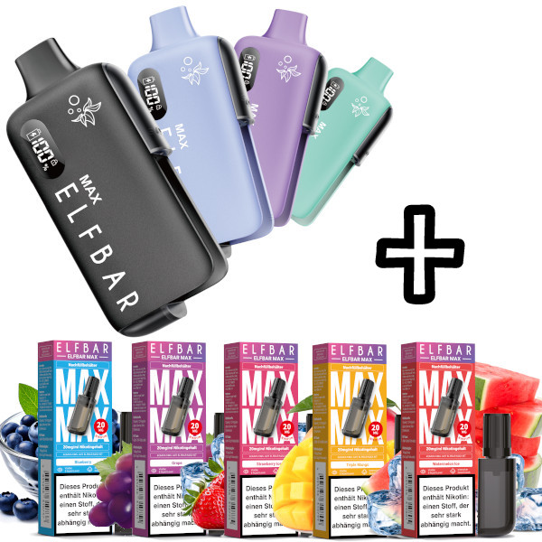 Elfbar Max 6000 Kit - Einweg Vape Bundle