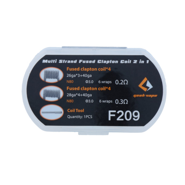 GeekVape Multi Strand Fused Clapton Coil 2 in 1 Set