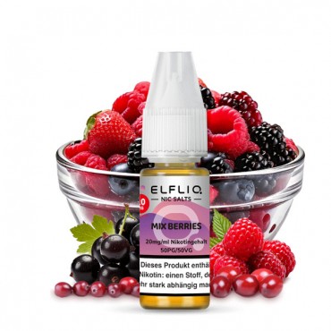 Elfbar Elfliq Mix Berries Nikotinsalz Liquid
