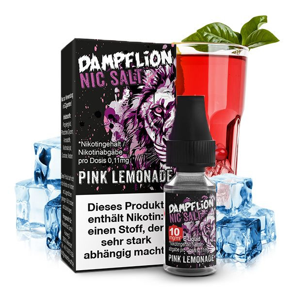 Pink Lemonade Nikotinsalz Liquid - Dampflion Intense