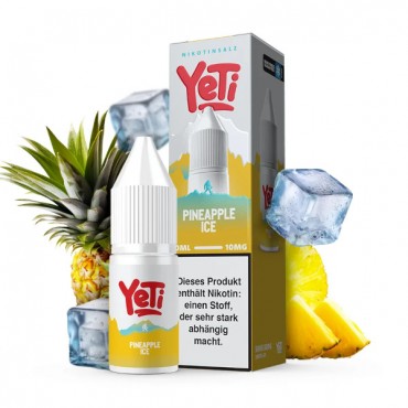 Pineapple Ice Nikotinsalz Liquid - Yeti Summit
