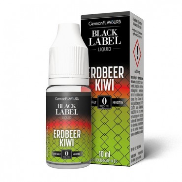 Erdbeer Kiwi Liquid - German Flavours Black Label