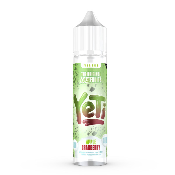 Yeti Apple Cranberry Liquid 50 ml