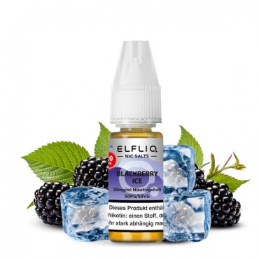 Elfbar Elfliq Blackberry Ice Nikotinsalz Liquid