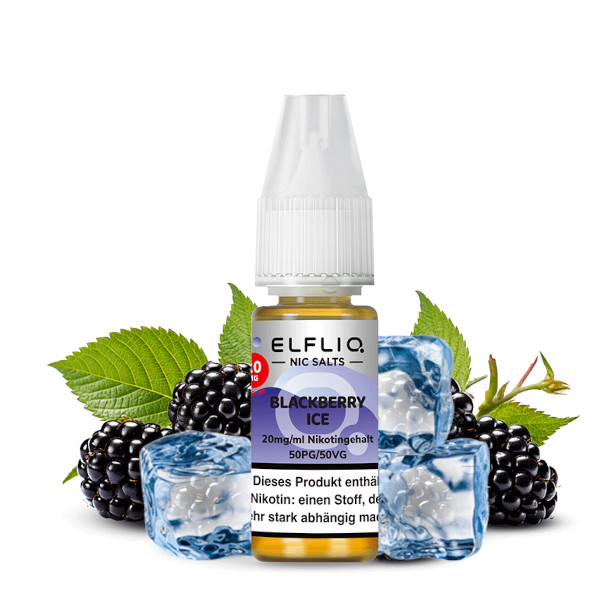 Elfbar Elfliq Blackberry Ice Nikotinsalz Liquid