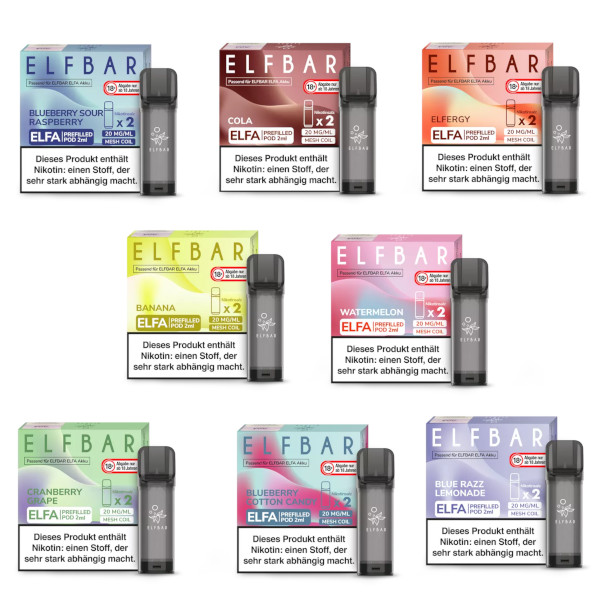 Elfbar Elfa Prefilled Pods
