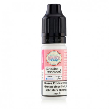 Dinner Lady Strawberry Macaroon Liquid