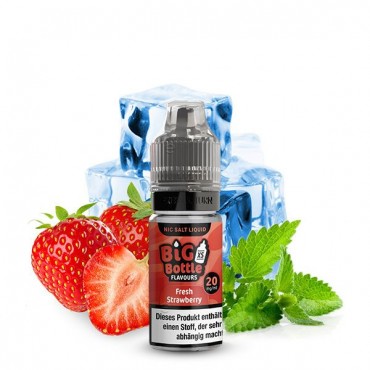 Fresh Strawberry Nikotinsalz Liquid - Big Bottle