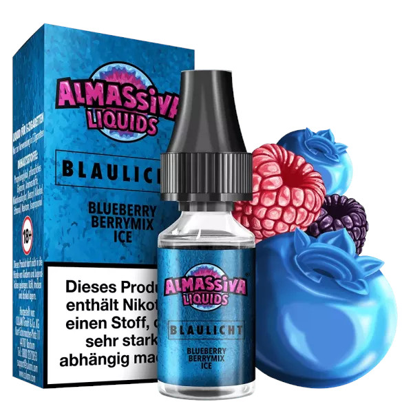 Blaulicht Nikotinsalz Liquid - Almassiva
