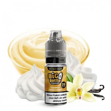 Grandmas Vanilla Custard Nikotinsalz Liquid - Big Bottle