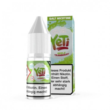 Yeti Nikotinsalz Apple Cranberry Liquid