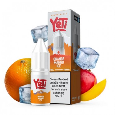 Orange Mango Ice Nikotinsalz Liquid - Yeti Summit