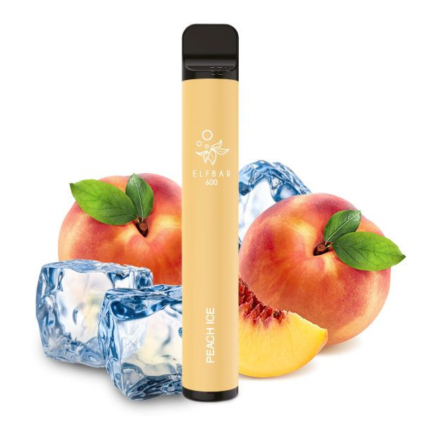 ElfBar 600 Peach Ice Einweg E-Zigarette