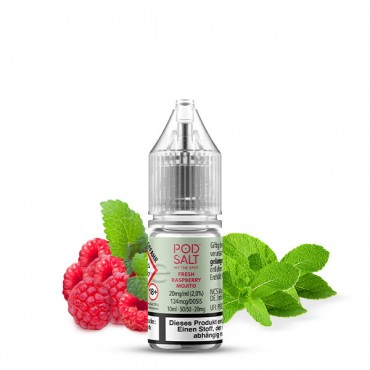 Fresh Raspberry Mojito Nikotinsalz Liquid - Pod Salt Xtra