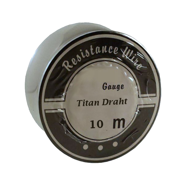 10 Meter 0,50mm Titan Draht