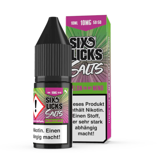 Six Licks Nikotinsalz Melon On My Mind