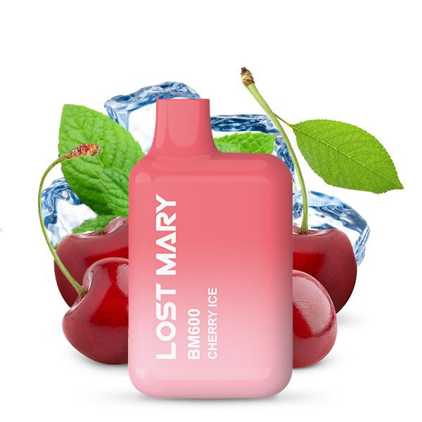 Lost Mary BM600 Cherry Ice Einweg E-Zigarette