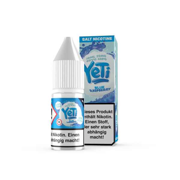 Yeti Nikotinsalz Blue Raspberry Liquid