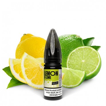 Lemon Lime Nikotinsalz Liquid - Riot Squad Bar Edition