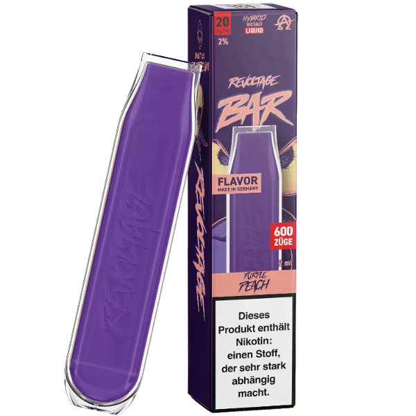 Revoltage Bar Purple Peach Einweg E-Zigarette