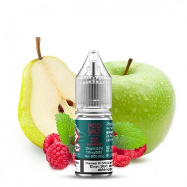 Pear Apple Raspberry Nikotinsalz Liquid - Pod Salt Xtra