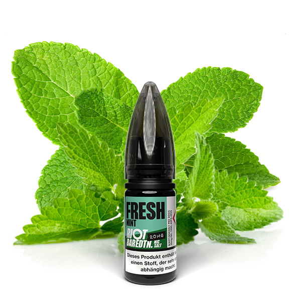 Fresh Mint Nikotinsalz Liquid - Riot Squad Bar Edition