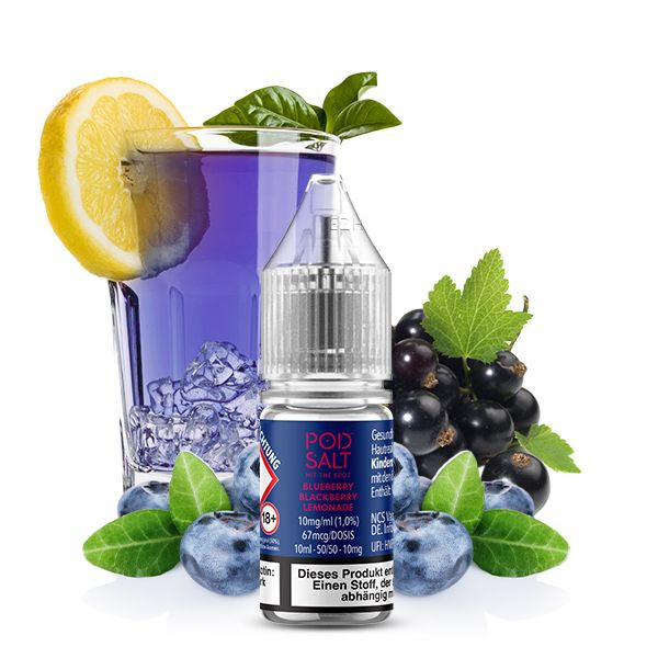 Blueberry Blackberry Lemonade Nikotinsalz Liquid - Pod Salt Xtra