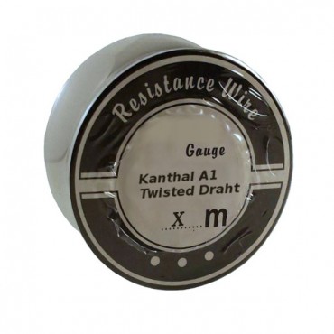 5 Meter Twisted Kanthaldraht A1 0,40mm x 0,40mm