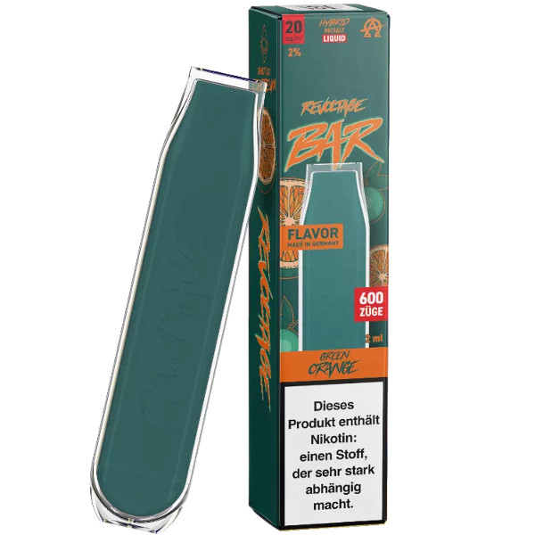 Revoltage Bar Green Orange Einweg E-Zigarette