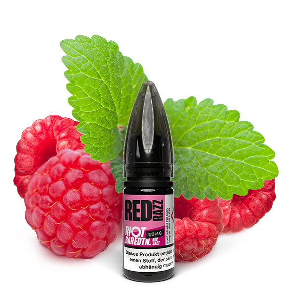 Red Razz Nikotinsalz Liquid - Riot Squad Bar Edition