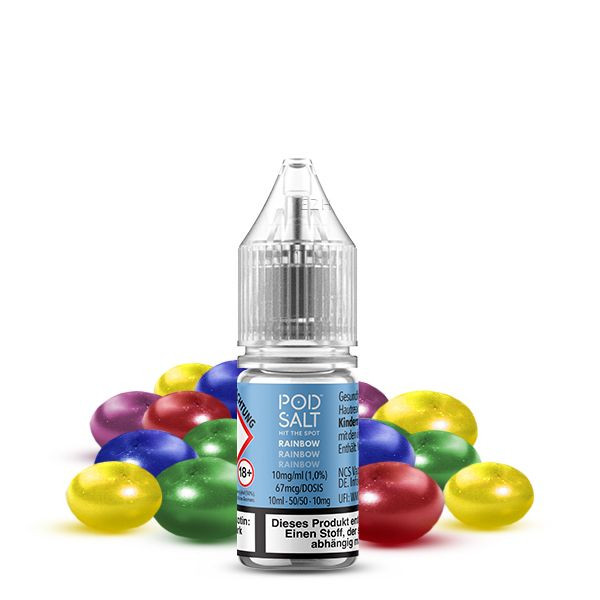 Rainbow Nikotinsalz Liquid - Pod Salt Xtra