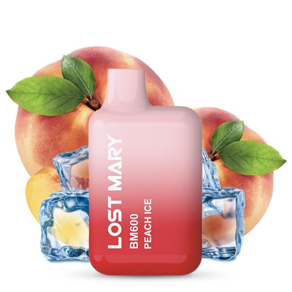 Lost Mary BM600 Peach Ice Einweg E-Zigarette