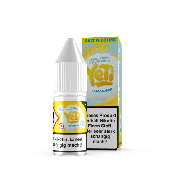 Yeti Nikotinsalz Lemonade Liquid