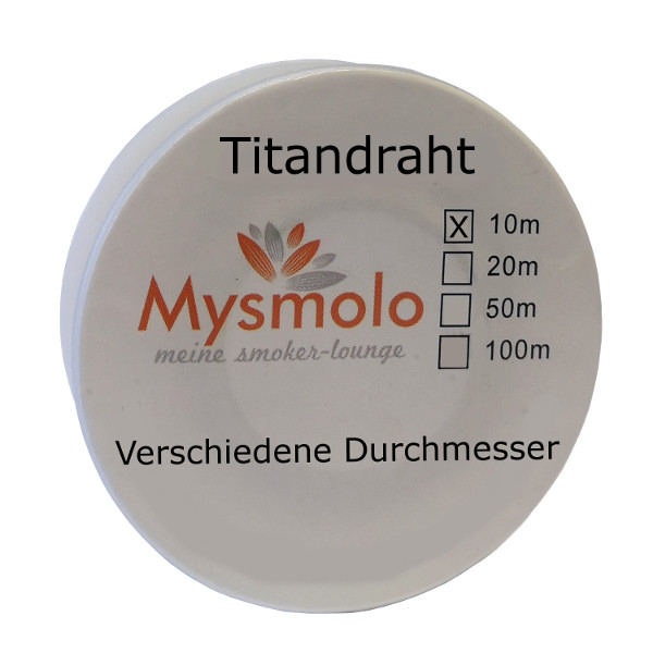 10 Meter 0,32mm Titan Draht