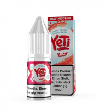 Yeti Nikotinsalz Strawberry Liquid