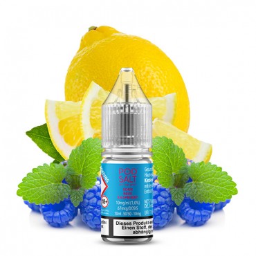 Sour Blue Raspberry Nikotinsalz Liquid - Pod Salt Xtra