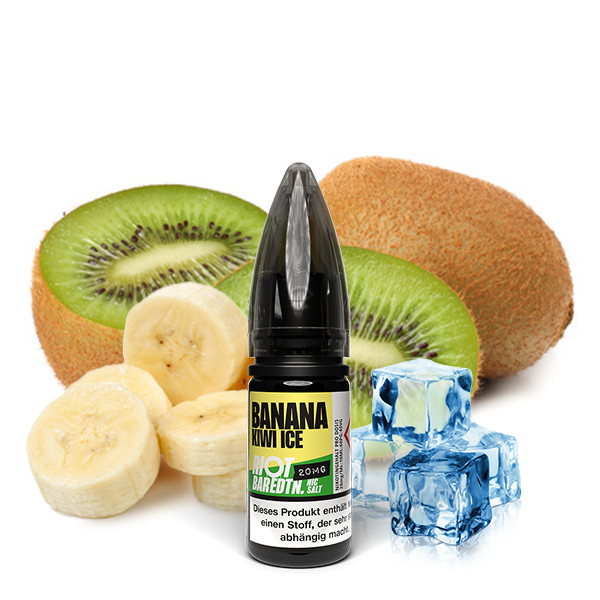 Banana Kiwi Ice Nikotinsalz Liquid - Riot Squad Bar Edition
