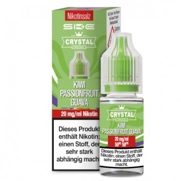 Kiwi Passionfruit Guava Nikotinsalz Liquid - SKE Crystal