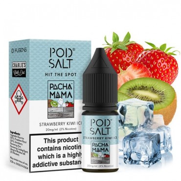 Pod Salt Pacha Mama Strawberry Kiwi Ice Nikotinsalz Liquid