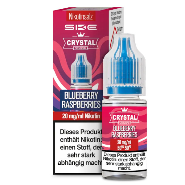 Blueberry Raspberries Nikotinsalz Liquid - SKE Crystal