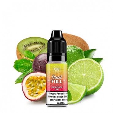 Kiwi Passion Lime Nikotinsalz Liquid - Dinner Lady Fruit Full