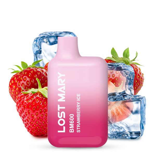 Lost Mary BM600 Strawberry Ice Einweg E-Zigarette