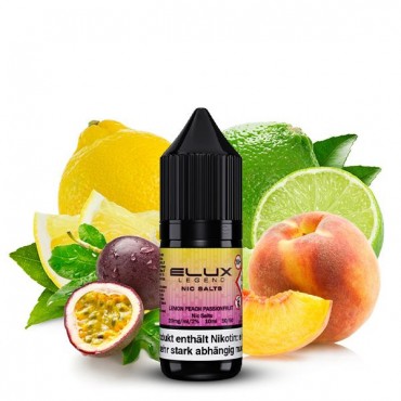 Lemon Peach Passion - Elux Nikotinsalz Liquid