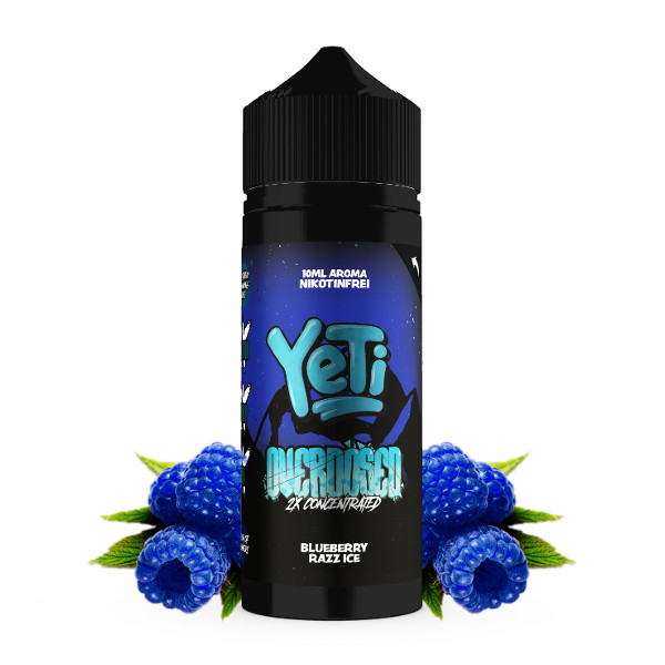 Blueberry Razz Ice Aroma - Yeti Overdosed