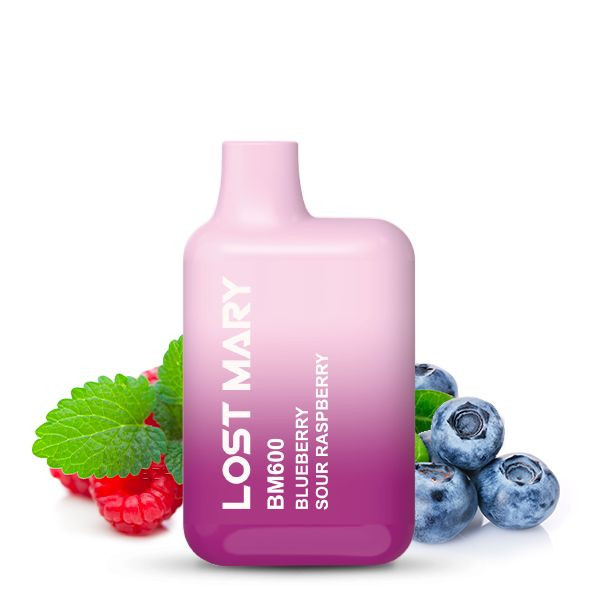 Lost Mary BM600 Blueberry Sour Raspberry Einweg E-Zigarette
