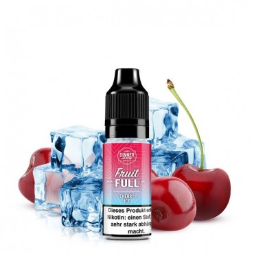 Cherry Ice Nikotinsalz Liquid - Dinner Lady Fruit Full