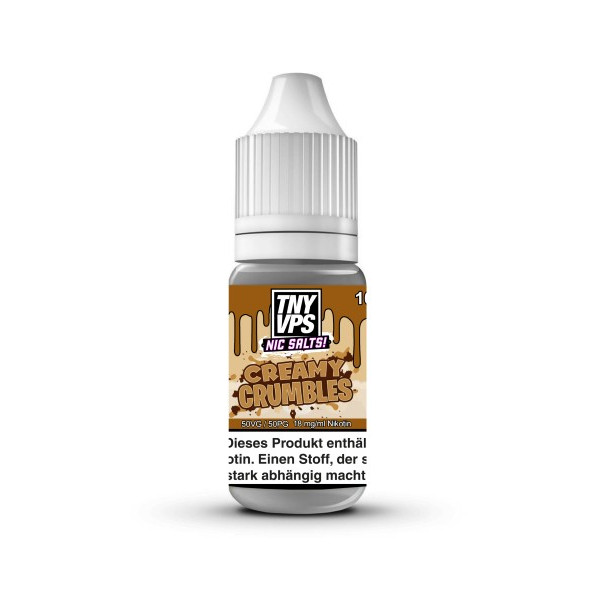 Creamy Crumbles Nikotinsalz Liquid - Tony Vapes